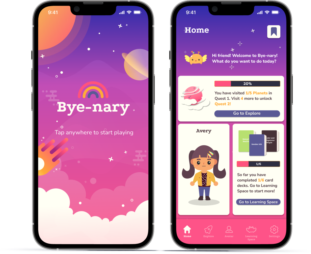 Bye-nary Project showcase