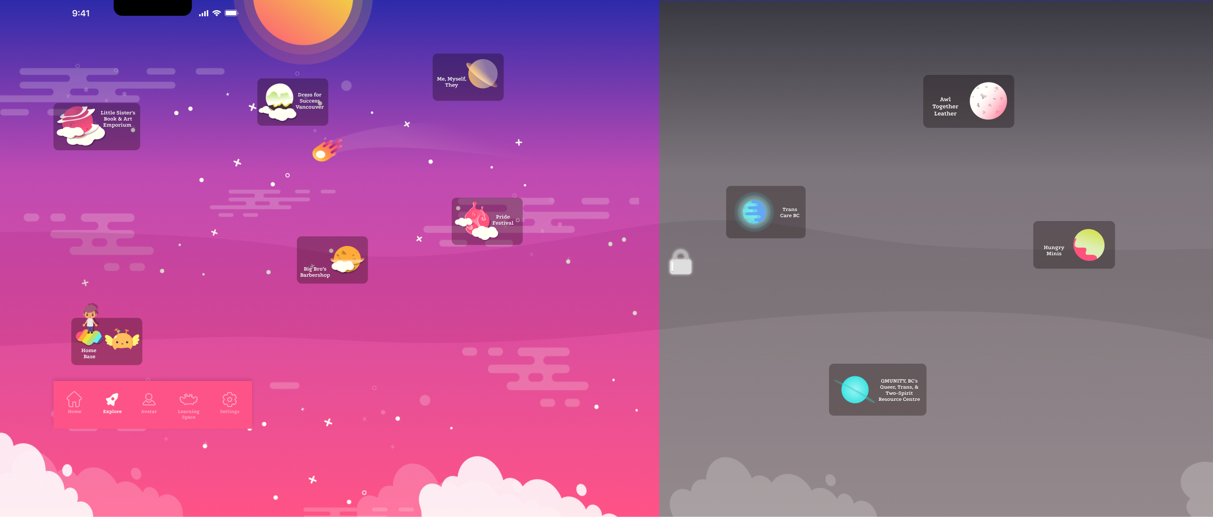 A generic square placeholder image with rounded corners in a figure.